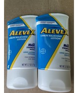 2 x AleveX Pain Relieving Lotion | Max Strength Menthol | Long Lasting Cooling - $67.90 CAD