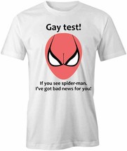 GAY TEST TShirt Tee Short-Sleeved Cotton CLOTHING HUMOROUS HUMOR FUNNY S... - $17.99+
