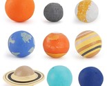 9 Pcs Universe Planet Solar System Model Astronomy Science Stem School P... - $39.99