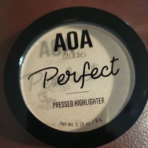 AOA Studio Perfect Pressed Highlighter 204 Tiara BRAND NEW SEALED - £9.56 GBP