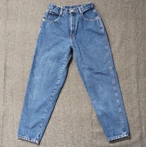 Vintage Forenza Denim Blue Jeans Size 8P Petite Hi Rise Mom 1980s 90s Style - £16.67 GBP