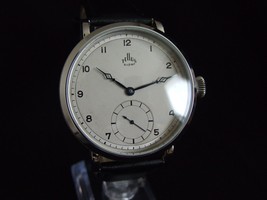 Vintage 1930’s Tellus Super Cal. 523 Watch in 46mm Steel Case - £571.30 GBP