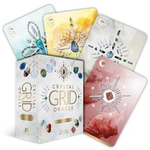 Crystal Grid Oracle - Deluxe Edition: (72 Gilded Cards and 176-Page Full-Color G - £18.29 GBP