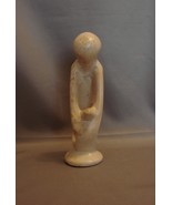 Hand Carved Parent &amp; Child Soapstone Figurine - Made in Kenya - £4.38 GBP