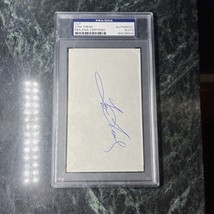 Tom Tresh Signed Index Card Mint PSA/DNA Slabbed Autographed New York Yankees - £39.11 GBP