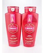 Old Spice Bold Body Wash for Men Scent of Pink Pepper 24 FL Oz Ea Lot Of 2 - $53.16