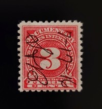 Series of 1914 3c U.S.A. Internal Revenue, Documentary, Rose Scott R209 - $1.89