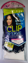 Vivica A Fox Hair Collection Water Wave Clip Wave Style WCLIP14/Color 2 - £15.59 GBP