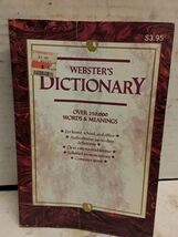 Websters Dictionary - €4,83 EUR