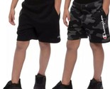 Two (2) Champion™ ~ Youth Size XS (5/6) ~ Black &amp; Camo Shorts ~ Cotton B... - $22.44