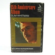 Slim Whitman 15th Anniversary Album Clamshell Cassette Liberty/UA 1967 - £7.96 GBP