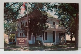Eisenhower Home, Abilene Kansas Image by Don Richard&#39;s Postcard C11 - £3.87 GBP