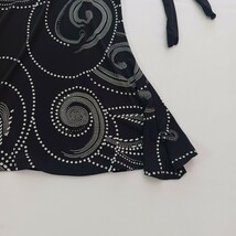 Suzie In The City Skirt Women’s XL Stretch Knit Pull On Flare Skirt Made In USA image 8