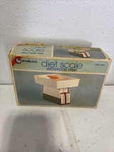 NIB STERLING DIET SCALE WITH FOOD TRAY FOR KITCHEN - £6.64 GBP