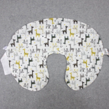 Boppy Nursing Pillow Cover Giraffe Yellow Black White Animal Slipcover - £8.22 GBP