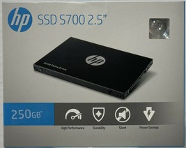 Hp S700 Solid State Drive 250GB - 2.5" Internal - Sata 6.0GB/S {Factory Sealed} - £36.67 GBP