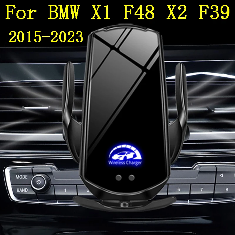 Car Phone Mount Holder For BMW X1 F48 X2 F39 Wireless charging Interior - £31.95 GBP
