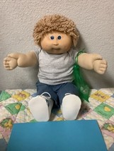 Vintage Cabbage Patch Kid Harder To Find HM#9 Boy Wheat Loops Blue Eyes 1986 - £148.23 GBP