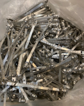 12 lb Bag of Hundreds Of Variety of Cargill Tyden 8" Tin-Plated Metal Ba... - $149.99