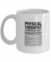 Physical Therapist Nutritional Facts Coffee &amp; Tea Gift Mug Printed On Both Sides - £16.07 GBP