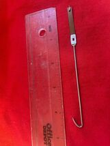 SESSIONS  CLOCKS  1 PC PENDULUM ROD SUSPENSION SPRING  4-5/8"  W/ HOOK - $13.25