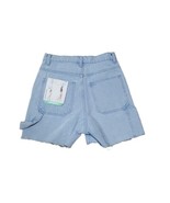 Simple Society Carpenter Jean Shorts Womens Size 1 - 25 Super High Rise ... - £11.67 GBP