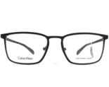 Calvin Klein Eyeglasses Frames ck 5417 001 Matte Black Square Full Rim 5... - $55.88
