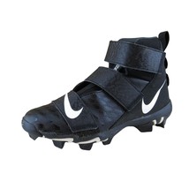 Nike Shoes Sz 5 Sneaker Boys Youth Black Synthetic Hook &amp; Loop Medium - $24.75