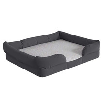 Flash Furniture Cooper Medium Memory Foam Pet Bed, Gray puppy  dog beds  pet sup - £93.76 GBP