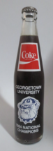 Coca-Cola Geogetown University 1984 National Champions 10 oz Bottle Rusted Cap - £6.62 GBP