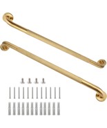 Shower Grab Bar, 2 Pack 32 Inch Gold Bathroom Grab Bar, 1.25&quot; Diameter 304 - $81.98