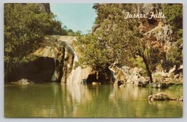 Postcard Turner Falls South Of Davis Oklahoma U. S. Highway 77 - £2.81 GBP