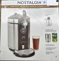 Nostalgia Homecraft On Tap Beer Growler Cooling System, 5L, Stainless St... - $124.50