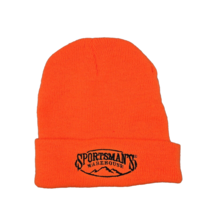 Sportsman&#39;s Warehouse Orange Beanie hunting Hat cap Thinsulate orange - $9.23
