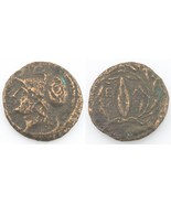 4th-3rd Century BC Greek AE19 Coin VF+ Aeolis Elaea Athena Grain Seed Se... - €133,83 EUR