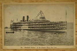 Vintage Ship Postcard Steamer Hendrick Hudson River Day Line - £8.60 GBP