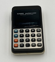 CASIO P-811 Pocket Mini Calculator 1976 for parts - $15.24