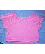 womens cropped t shirt Victoria&#39;s Secret Pink size medium nwot - £19.66 GBP
