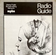 Radio Guide Maine Public Broadcasting Booklet May 1976 PB Portland Bangor E46 - £15.02 GBP