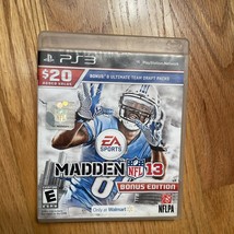 Madden NFL 13 -- (Sony PlayStation 3, 2012) - £3.53 GBP