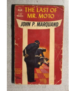 THE LAST OF MR. MOTO by John P Marquand (1963) Berkley mystery paperback - $14.84