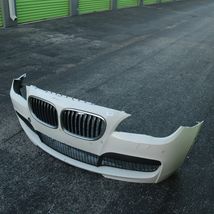 2011-13 BMW F01 F02 750i NON-M Front Bumper Cover w/Sensor w/ Camera - OEM image 2
