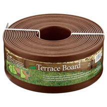 Brown Landscape Lawn Edging With Stakes 5 in. x 40 ft. Garden Edge Terra... - £28.95 GBP