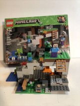Lego Minecraft # 21141 The Zombie Cave Set (Incomplete As Is) - £14.58 GBP