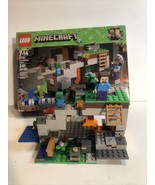 LEGO MINECRAFT # 21141 The Zombie Cave Set (incomplete As Is) - £14.67 GBP