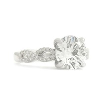 Authenticity Guarantee 
GIA Round Solitaire Diamond Infinity Engagement Ring ... - £19,285.19 GBP