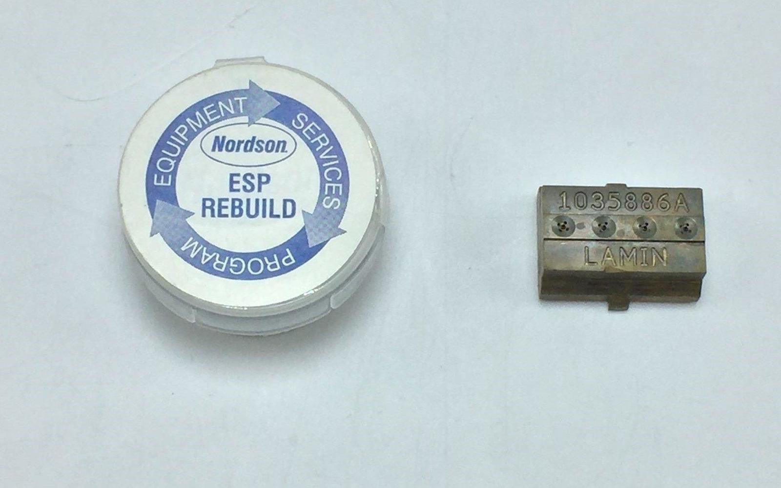Refurbished NORDSON 1035886 HOT MELT GLUE NOZZLE USMDIE REFURBISHED  - $89.00