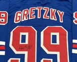 Wayne Gretzky Signed New York Rangers Hockey Jersey COA - £398.80 GBP