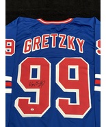 Wayne Gretzky Signed New York Rangers Hockey Jersey COA - £314.27 GBP