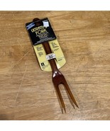 Vtg Ultratemp Brown Fork Robinson Knife Co USA #2103 USA Cooking Serving... - $547.59 MXN